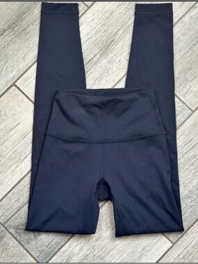 Lululemon True Navy Wunder Train Leggings